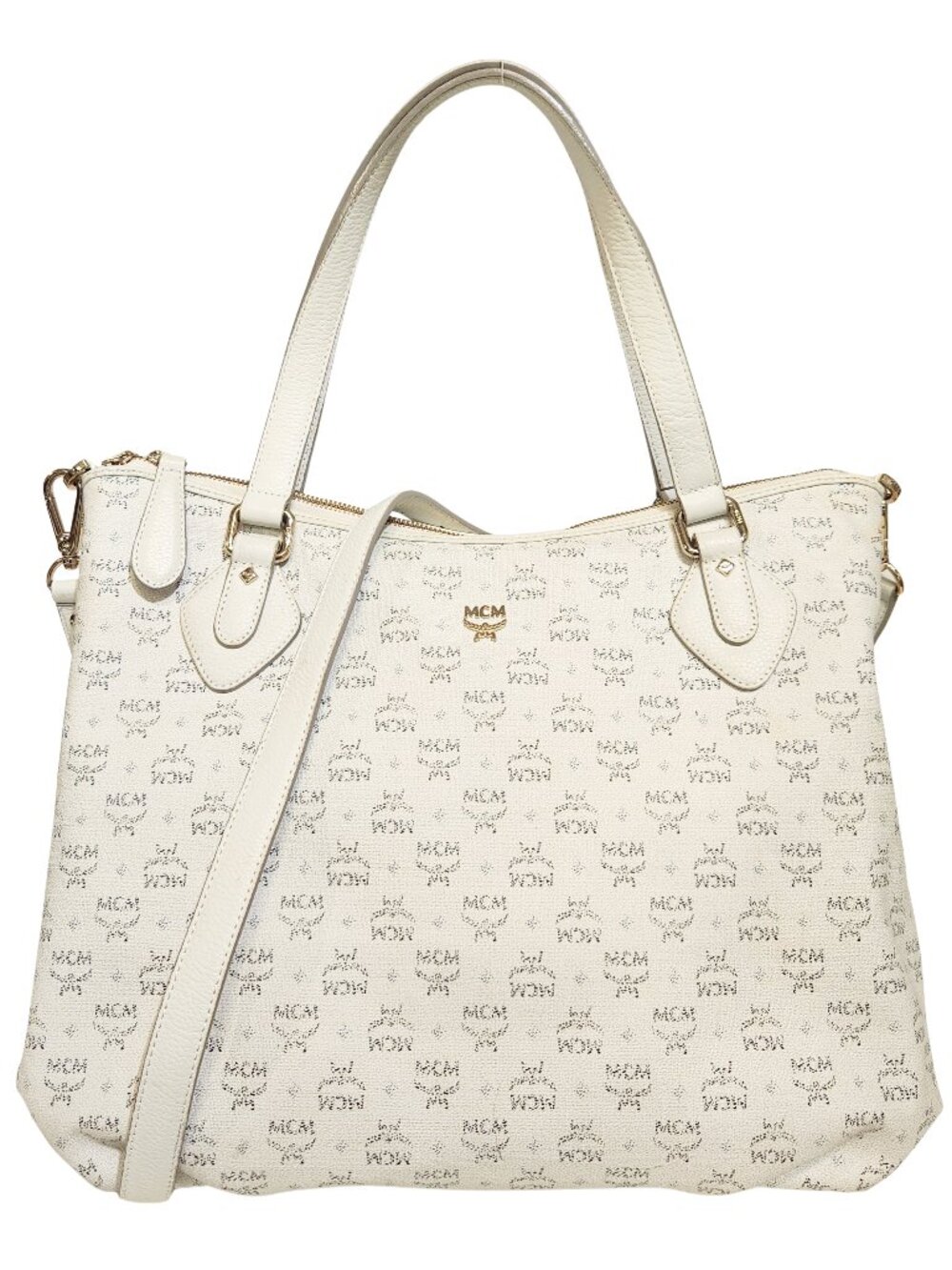 MCM Top Handle Crossbody Bag